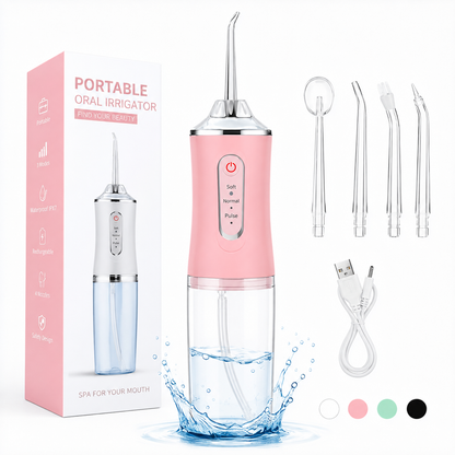 Irrigador Bucal PremiumPro✨ Experimenta una Limpieza Dental Profunda 💦