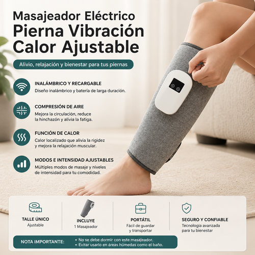 Masajeador De Pantorrilla Eléctrico, Pre